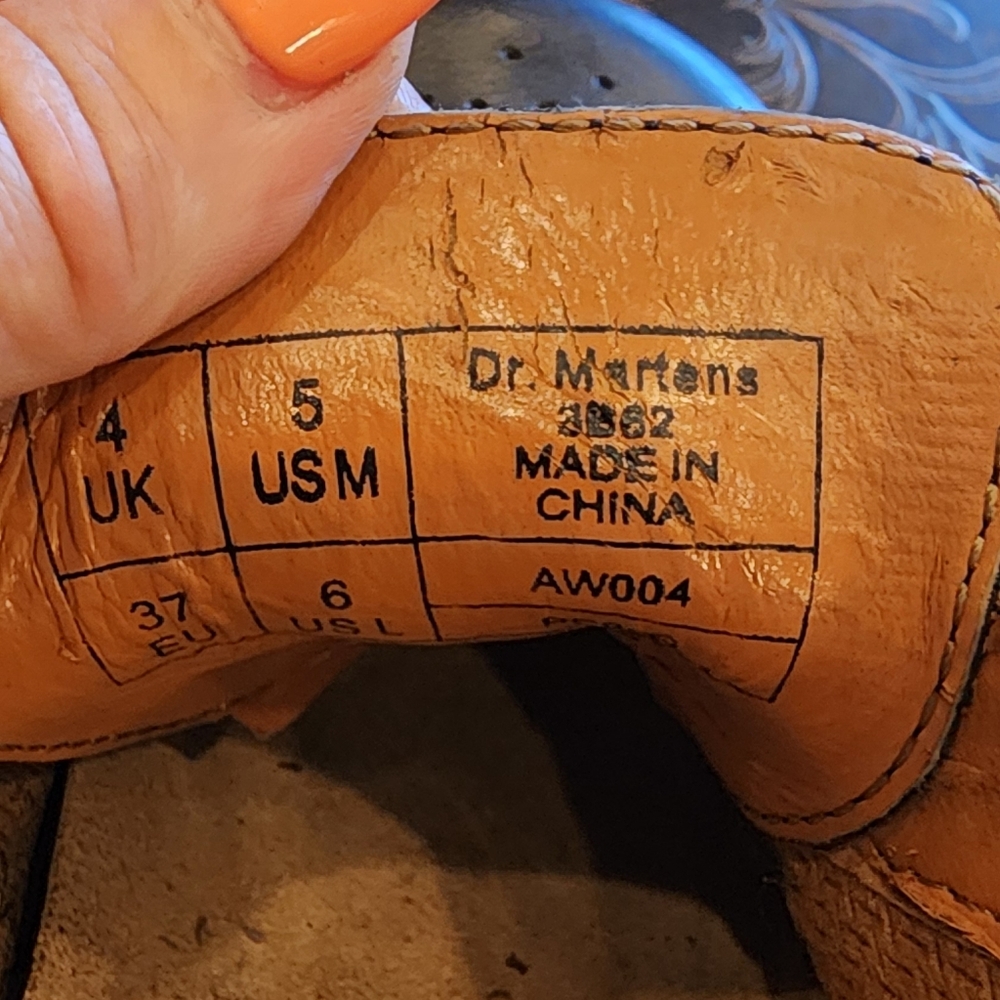 Dr. Martens 3B62 Vintage Wedge Monk Shoe - Picture 9 of 12